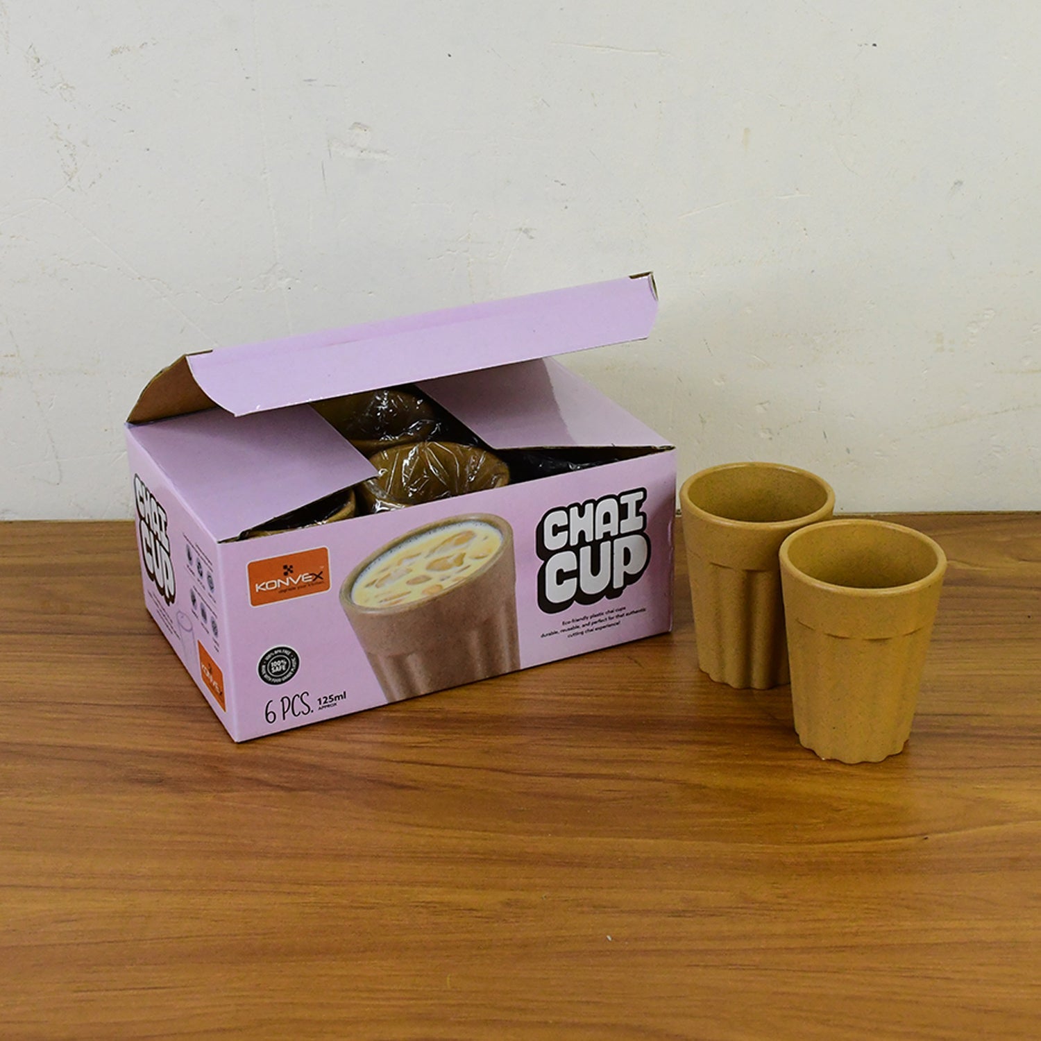 Konvex Traditional Chai Cups (125 ML / 6 Pc) Konvex Traditional Chai Cups (125 ML / 6 Pc)